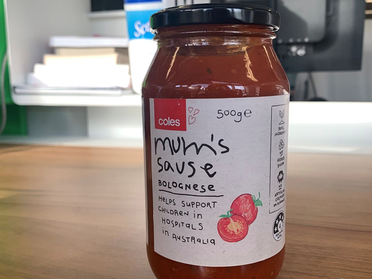 Coles has released a pasta sauce to help raise money for children's  hospitals - 9Kitchen