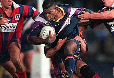 When was the Melbourne Storm's inaugural season in the NRL?
