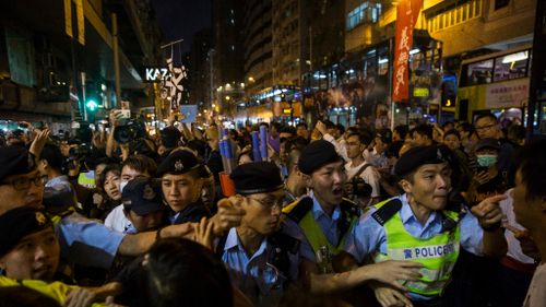 Hong Kong in chaos as police clash with anti-China protesters 