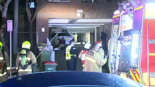 Homeless man trying to keep warm dies in Sydney unit fire