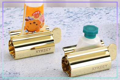 9PR: XyKeey Toothpaste Tube Squeezers, Gold