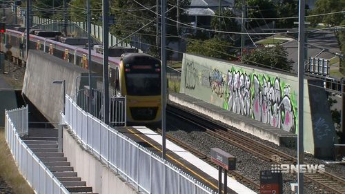 Queensland Rail has apologised for the lengthy cancellations overnight. (9NEWS)