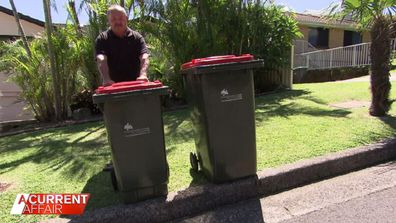 Geoff Oppert has a warning for all Australians who put out a council garbage bin.