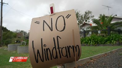 The proposed wind farm has divided the community. 