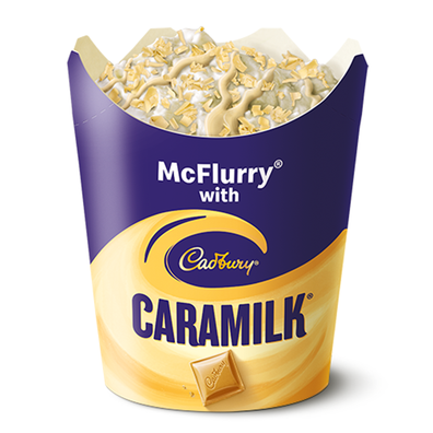 McDonald's Australia Cadbury Caramilk McFlurry