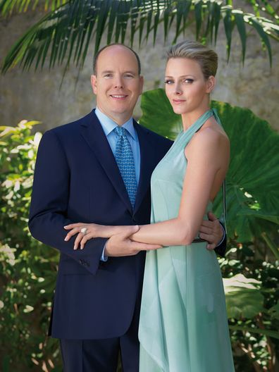 Prince Albert and Charlene Wittstock