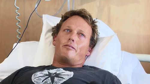 Surfer Lee Johnson made a miracle escape from a shark attack.