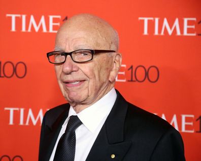 News Corp founder Rupert Murdoch attends the 2015 Time 100 Gala at Frederick P. Rose Hall, Jazz at Lincoln Center on April 21, 2015 in New York City.