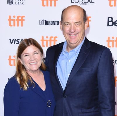 'Dopesick' actress Mare Winningham and 'Inventing Anna' actor Anthony Edwards attend the "All My Puny Sorrows" Premiere during the 2021 Toronto International Film Festival at Princess of Wales Theatre on September 11, 2021 in Toronto, Ontario.