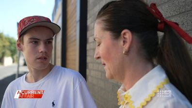 A Melbourne mum and her son claim damage from a neighbouring apartment has left them unable to return for more than two years.