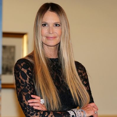 Elle Macpherson during the photocall prior the Opera Ball Vienna ( Wiener Opernball ) at Grand Hotel on February 28, 2019 in Vienna, Austria. 