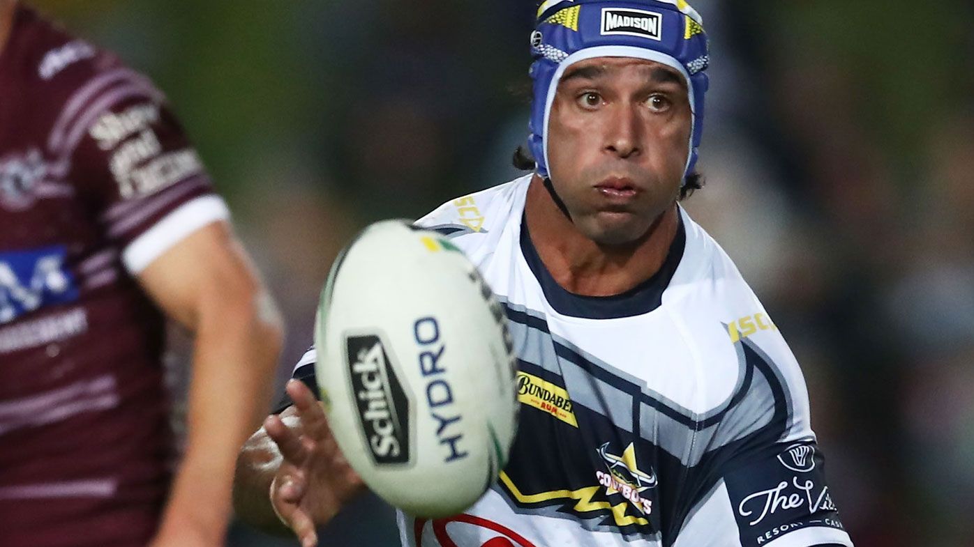 Johnathan Thurston stars for North Queensland Cowboys in NRL victory over Manly Sea-Eagles