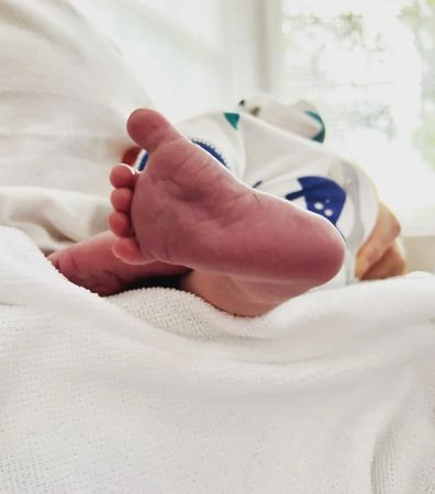Former Aussie soap stars Bob Morley and Eliza Taylor welcome their first child.