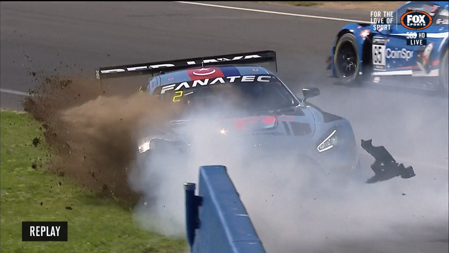 Bathurst 1000 leadup marred by huge crash for third straight day