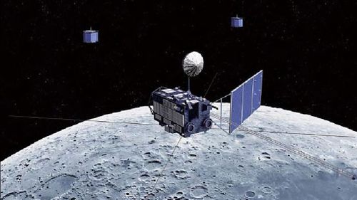 JAXA's moon probe 'SELENE'. (JAXA)