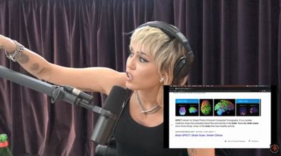 Miley Cyrus, Billy Ray Cyrus,  biking accident, brain injury, Joe Rogan Experience, podcast