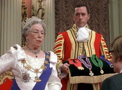 Portrayal of Queen Elizabeth in Austin Powers: Goldmember