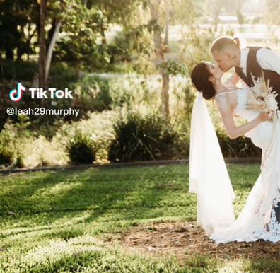 wedding photos eerie detail months after daughter's death