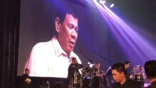 Philippines President Rodrigo Duterte has performed “on the orders” of US President Donald Trump. (BBC)
