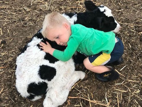 The family fear they’ll have nothing to pass onto the next generation - children Thomas, 2, Dylan, 3, and Jordan, 12 because of the drought's impact.