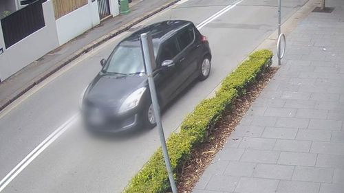 Police said this Suzuki Swift may have been used by men wanted for several home invasions.