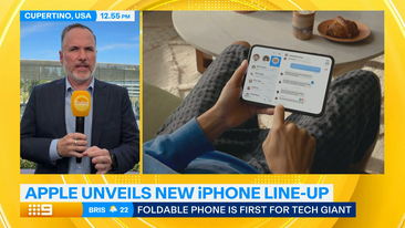 Apple unveils foldable phones