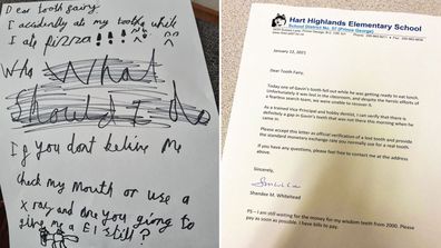 Hilarious and adorable letters to and from the Tooth Fairy