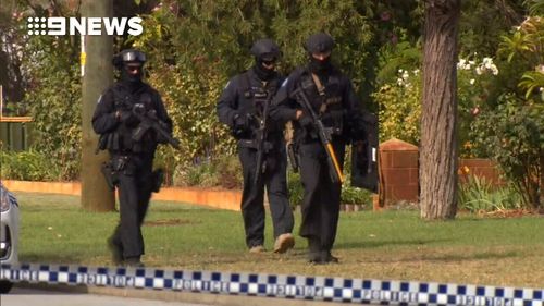 Parents were called to pick up their children from nearby schools.