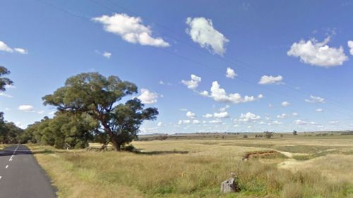 A woman has been charged for allegedly damaging property and injuring cattle after being found with suspected stolen goods believed to be from a drought-relief drop-off point in Dubbo. Picture: Google.
