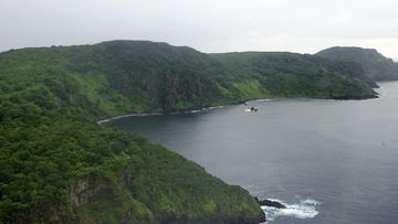 This aerial view shows the archipelago of Fernando de Noronha, northeast of Brazil. (AP)