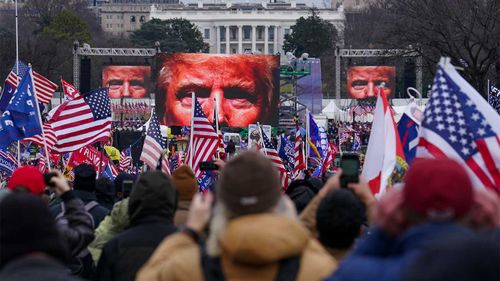 Asalarea Capitoliului SUA a avut loc imediat după mitingul lui Donald Trump de săptămâna trecută.