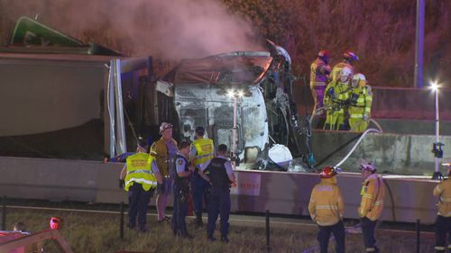 Accident de camion à Cecil Hills