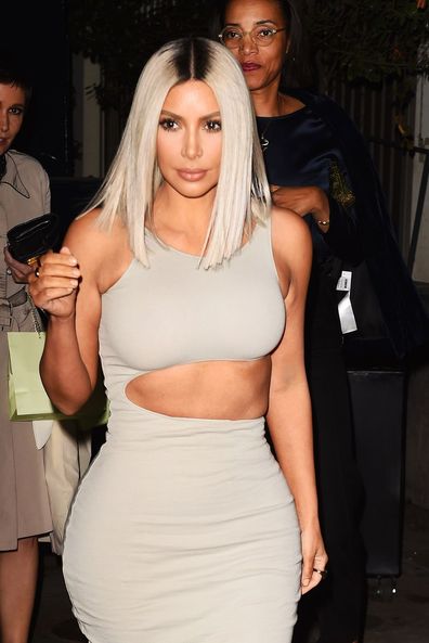 Kim Kardashian Steps Out With A Super Short Do 9style