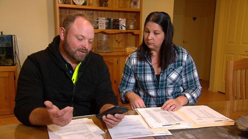 Carpenters Ashley and Nicole Zinnow claim they are owers for a year's worth of work.