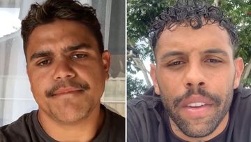 Latrell Mitchell and Josh Addo-Carr apologise on social media