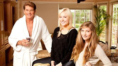 David Hasselhoff trades places with... David Hasselhoff