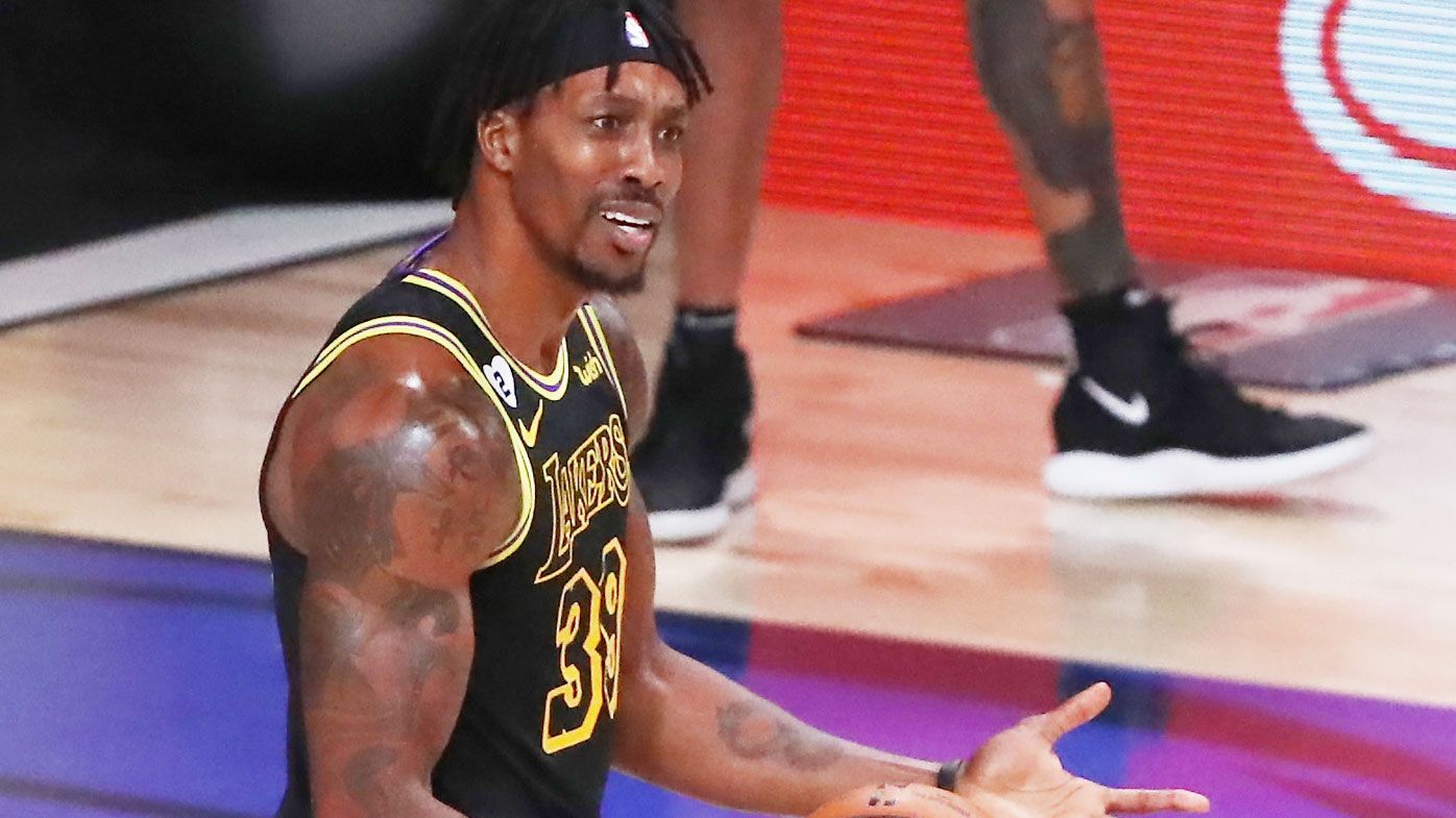 Dwight Howard starred for the LA Lakers in 2020. (Getty)