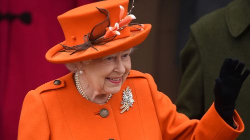 The Queen looked in good health as she attend the Christmas service. (Joe Giddens/PA Wire)