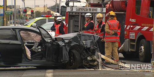 Girl, 8, dies after car crashes into power pole in Adelaide