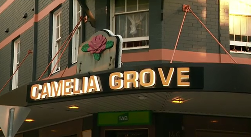 Police were called to the Camelia Grove Hotel in Alexandria this afternoon after reports an elderly man had been stabbed.