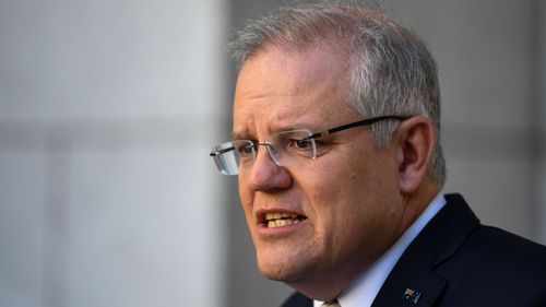 Prime Minister Scott Morrison addresses the coronavirus outbreak.