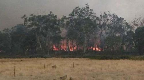 The fire started on March 10 after a lightning strike.
