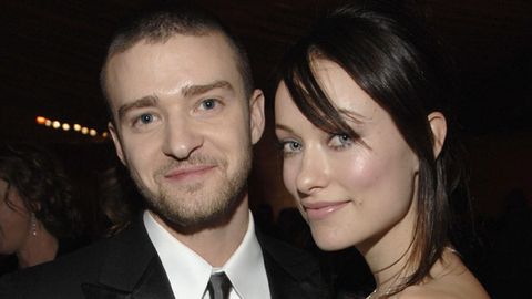 Justin Timberlake and Olivia Wilde in 2007