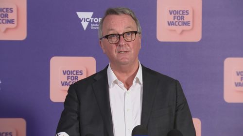 Victoria Health Minister Martin Foley.