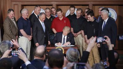 While the Trump Administration has been criticised as having not achieved anything in the first 100 days, the president was able to roll back many regulations passed by his predecessors. His new laws allow coal companies to dump mining waste in nearby streams, hunters to shoot hibernating bears, and people deemed a danger to themselves by a court to buy guns.