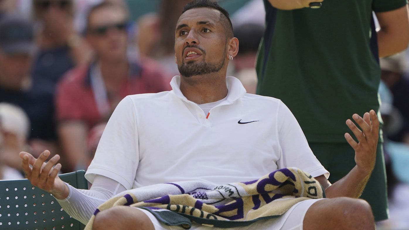 'This is awkward':  Kyrgios bumps into reporter he was partying with at the pub