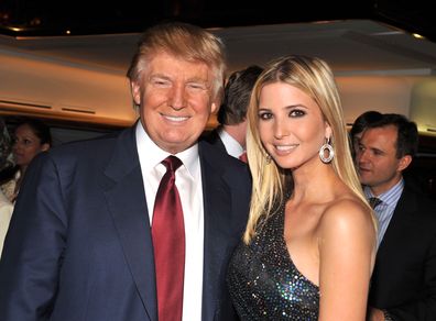 Donald Trump and Ivanka Trump in New York City.