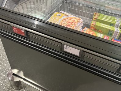 supermarket save money frozen aisle