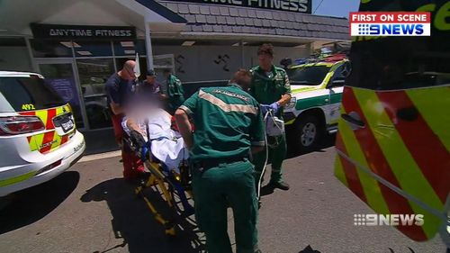 A 69-year-old plumber suffered horrific injuries when a bottle of sulphuric acid exploded in his face at a Walkerville barbershop.