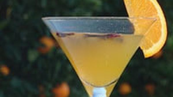 Orange martini